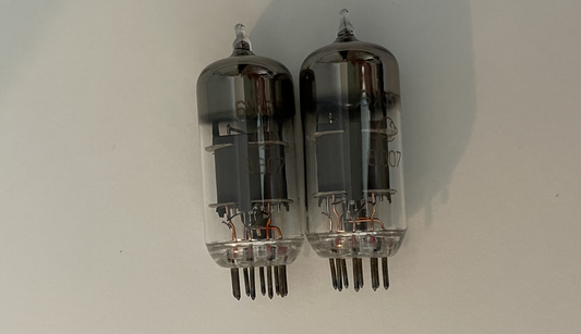 Matched pair of spare 6Ж51P (6Z51P) vacuum tubes